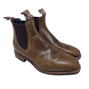 R.M Williams Craftsman Chelsea boot – caramel pull-up leather sz 9